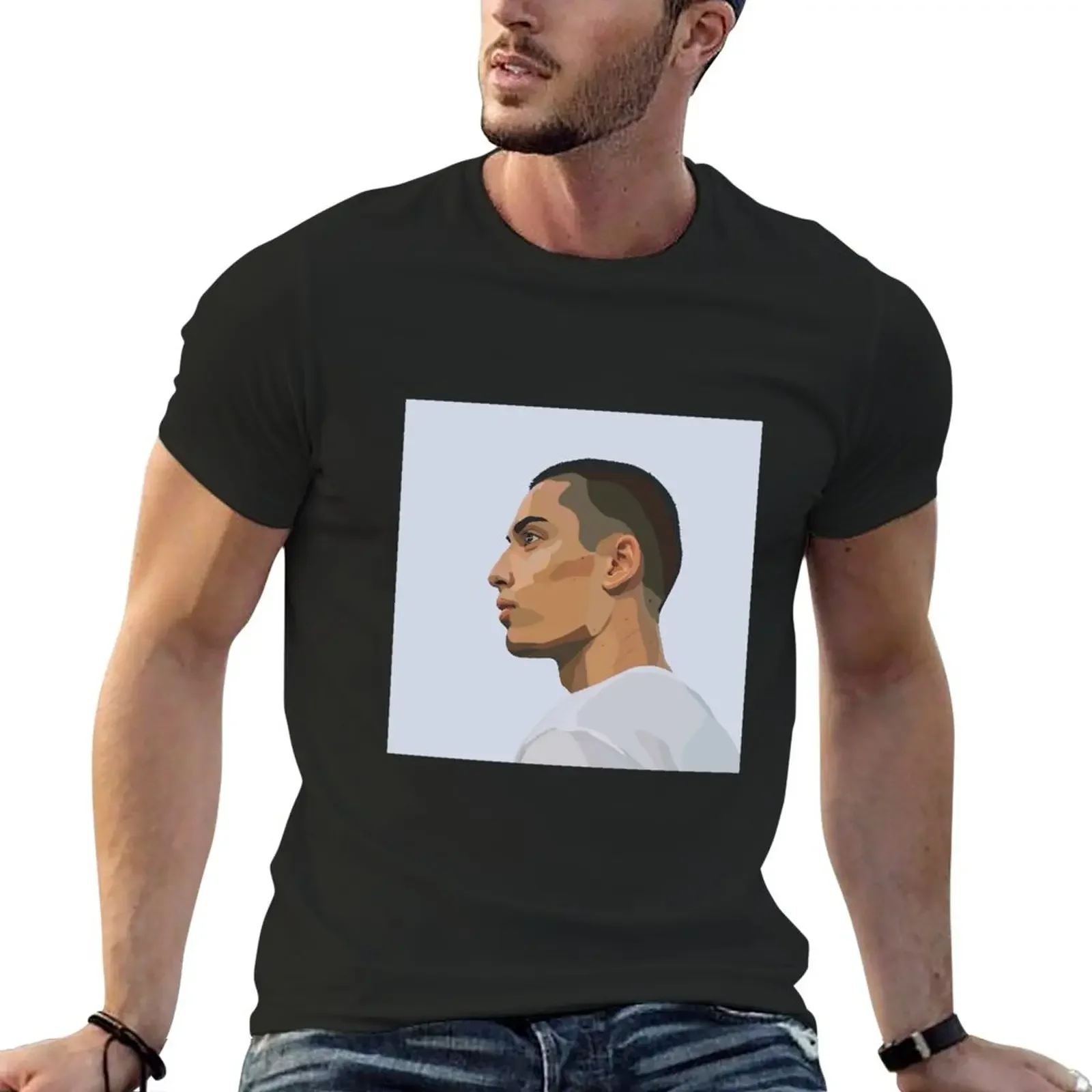 EDEN T-Shirt summer tops plus sizes oversized men t shirt