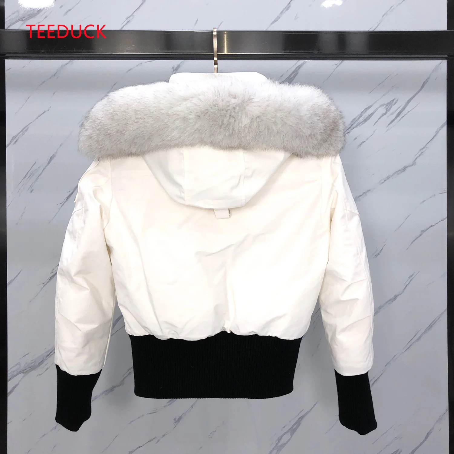 سترة كندية فاخرة من أفضل العلامات التجارية الفاخرة، معطف شتوي مقاوم للماء للنساء، سترة نسائية 90% من Goose Down، معطف Parker Expedition لـ -30 ° #5