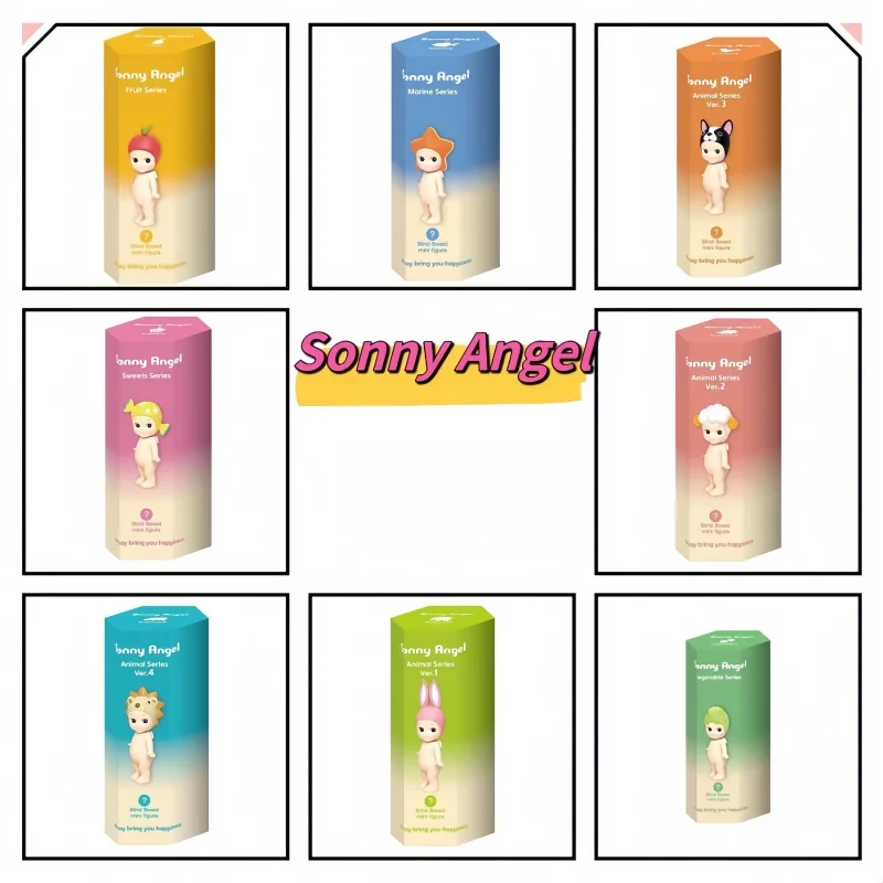 

2025 New Sonny Angel Rare Brand New Series Series Hippers Blind Box Doll Cute Ornament Gift Box Set Decoration Holiday Gift Toys