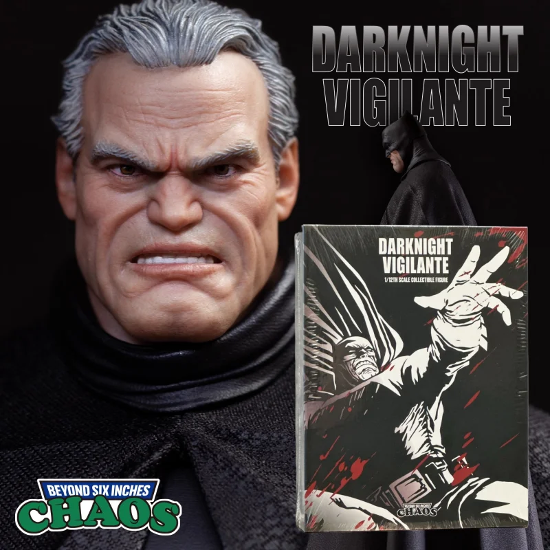 

2025 Brand New CHAOS 001 002 1/12 National Defender Movable Super Hero Man Cloth Design Replaceable Sculpt Full Set Model Toy