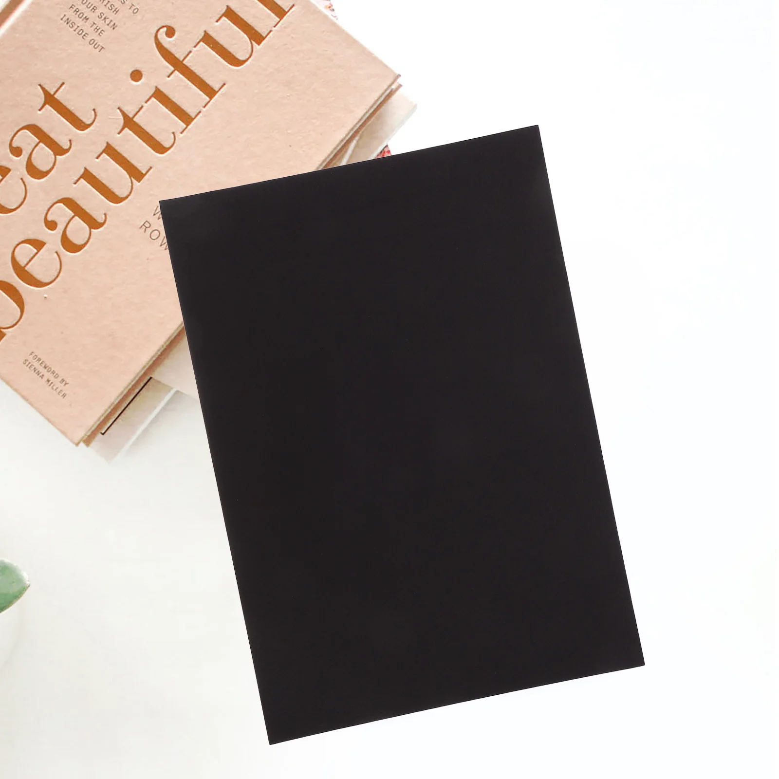 Document Cover Binder Covers Binding for Presentations Folder Back Paper Black Documents Office