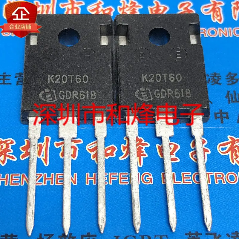 5pcs/lot IKW20N60T K20T60  TO-247 600V 20A