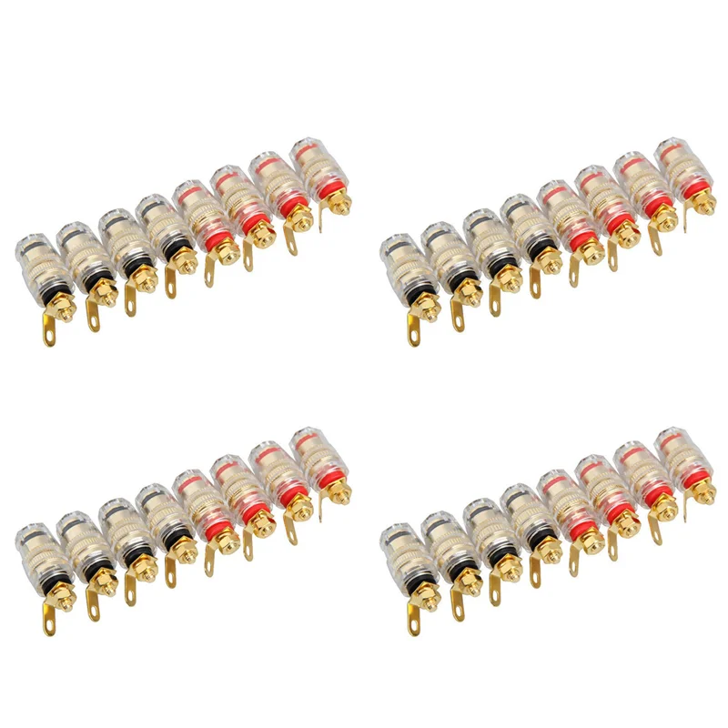 

A93P 32 шт., 4 мм, разъем для динамика усилителя, разъем типа «банан»