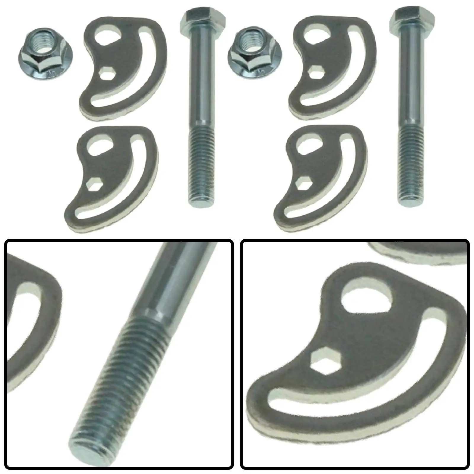 Perangkat keras Set penyesuai kastor Camber 45K5012 untuk Avalanche 1500 2500 2002-2006 GMC Sierra 1500 2500 3500 Aksesori Mobil