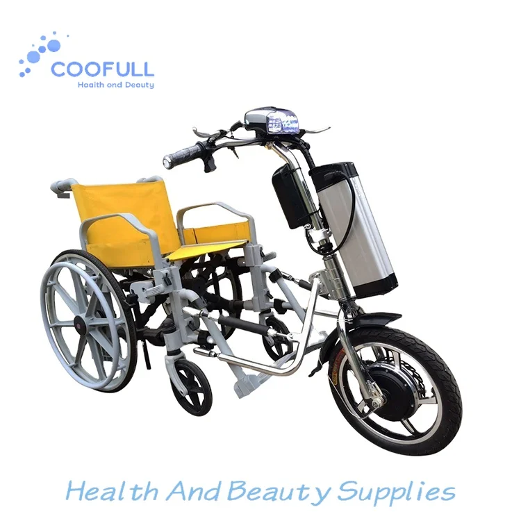 Coofull Power Assist Handcycle Motor Attachment for Manual Wheelchair