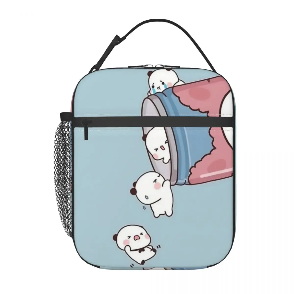 Lunch Boxes Bubu Dudu Panda Baby Bears Merch Food Box Ins Style Thermal Cooler Lunch Box For School