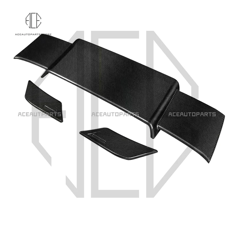 

BS STYLE DRY FULL GLOSSY CARBON FIBER REAR SPOILER REAR WING FOR 2019-2026 For Benz G-Class G350 G500 AMG G63