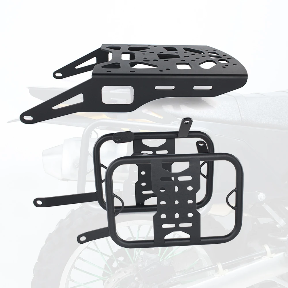 For Kawasaki KLX250 KLX250S /SF KLX300 /SM Saddlebag Support Racks Pannier Racks Side Carrier Motorcycle Rear Rack Luggage Rack