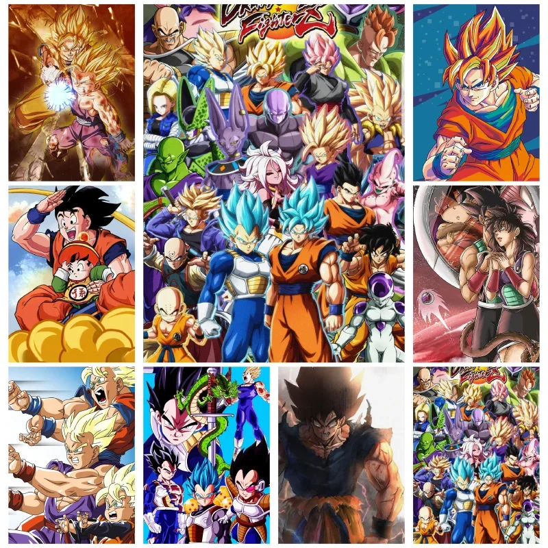 

Classic Japanese Anime Dragon Ball Torankusu Cartoon Pictures Mural Posters Prints Canvas Painting Art for Kids Bedroom Decor