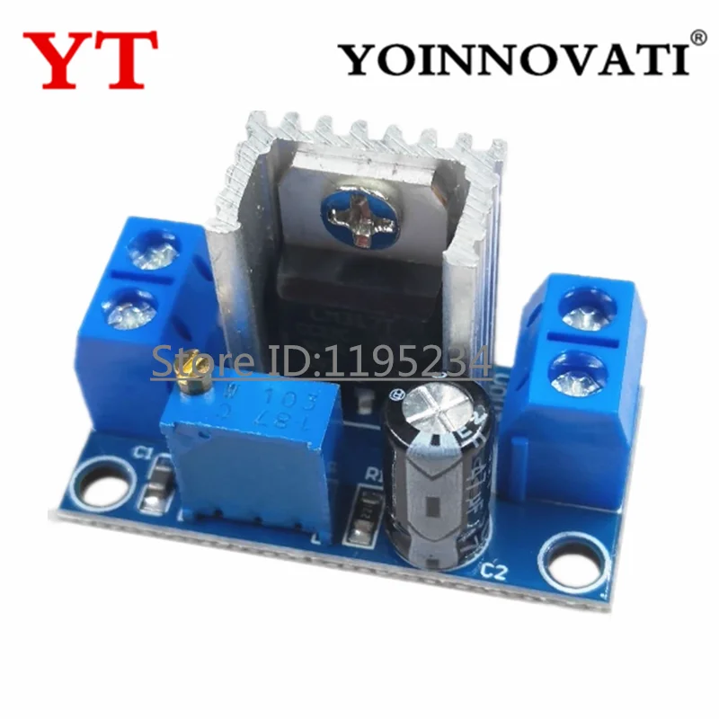 LM317 DC-DC 1.5A 1.2-37V Adjustable Power Supply Board DC Converter Buck Step Down Module Adjustable Linear Voltage Regulator