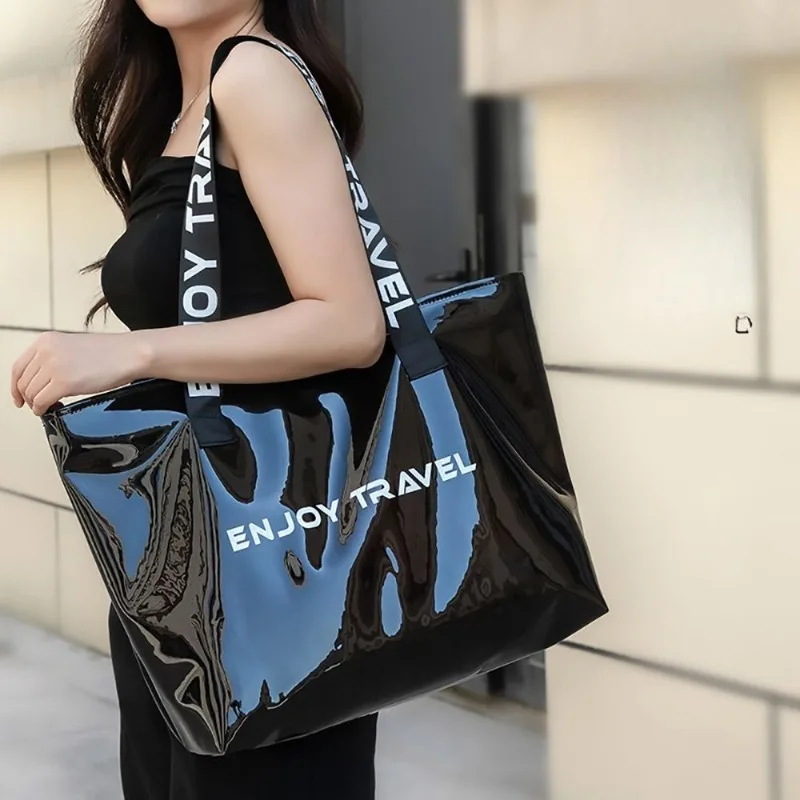 

TPU Large Capacity Swimming Bag Dry and Wet Separation Toilet Beach Bag Fashion Fitness Handbag Shoulder Bag Sports Handbag New