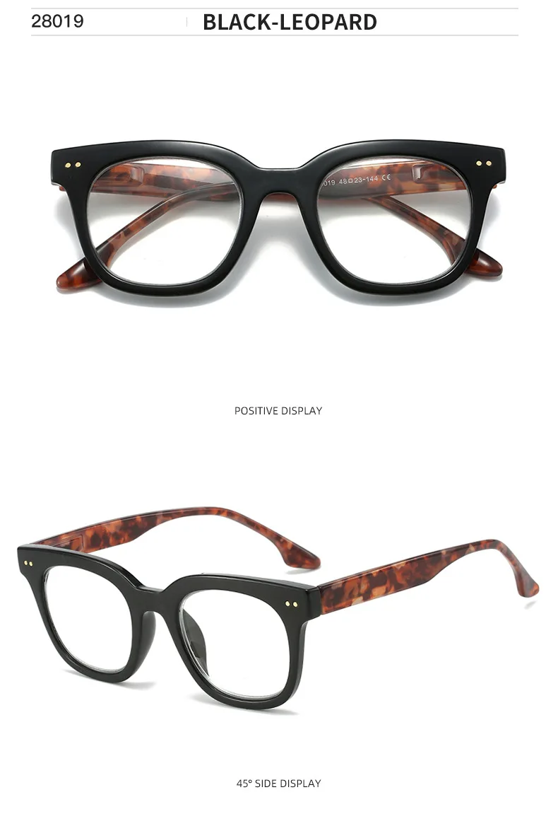 Sehr Dioptrien +4,25 4,5 5,0 bis +8,0 Lesebrille Ältere Männer Frauen Große Rahmen Anti Blaues Licht Presbyopie Brillen Leser – Detail 16