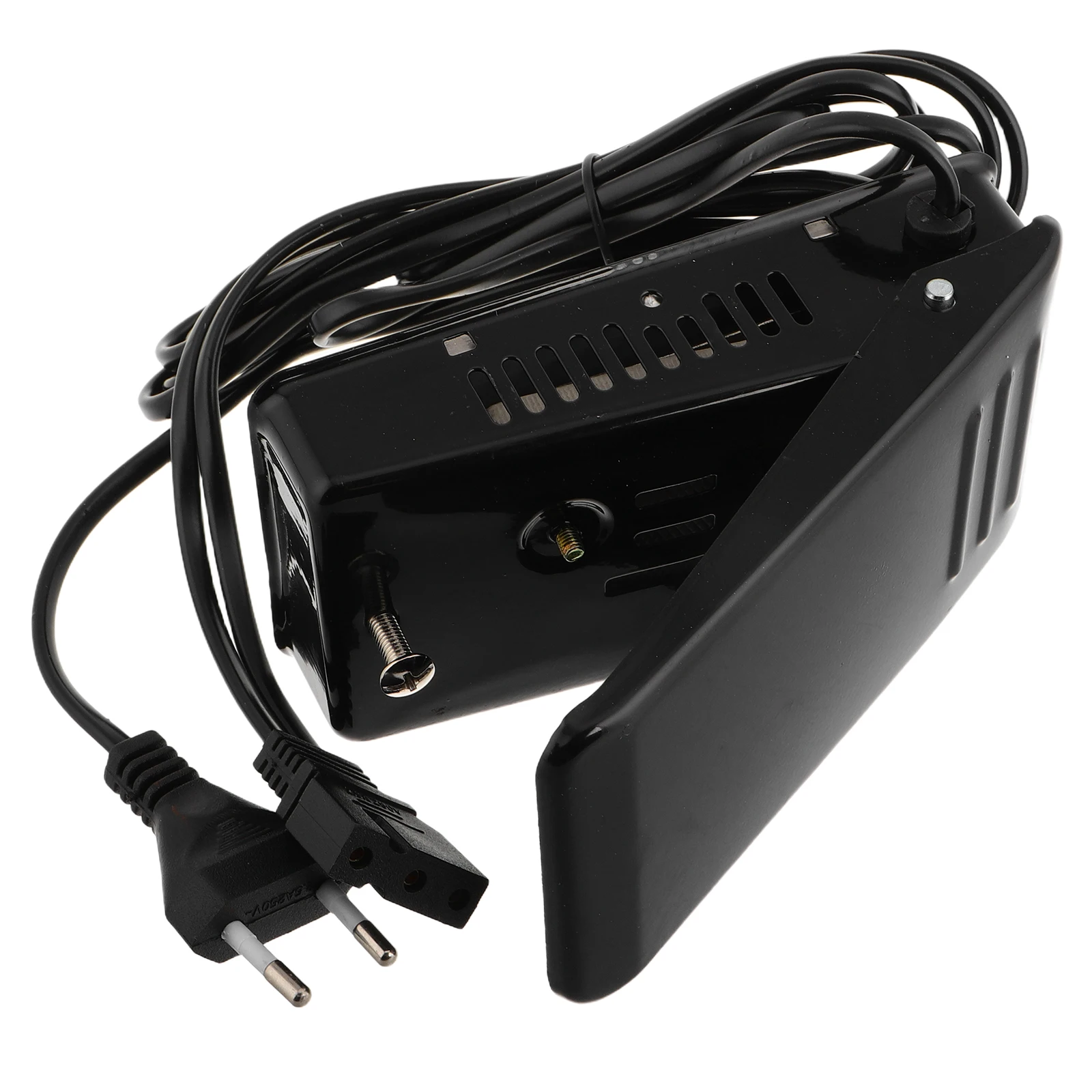 

Three Hole Black Foot Pedal for Home Sewing Machine Durable Iron Replacement Power Cord Foot Control Pedal Power Cord for Singer