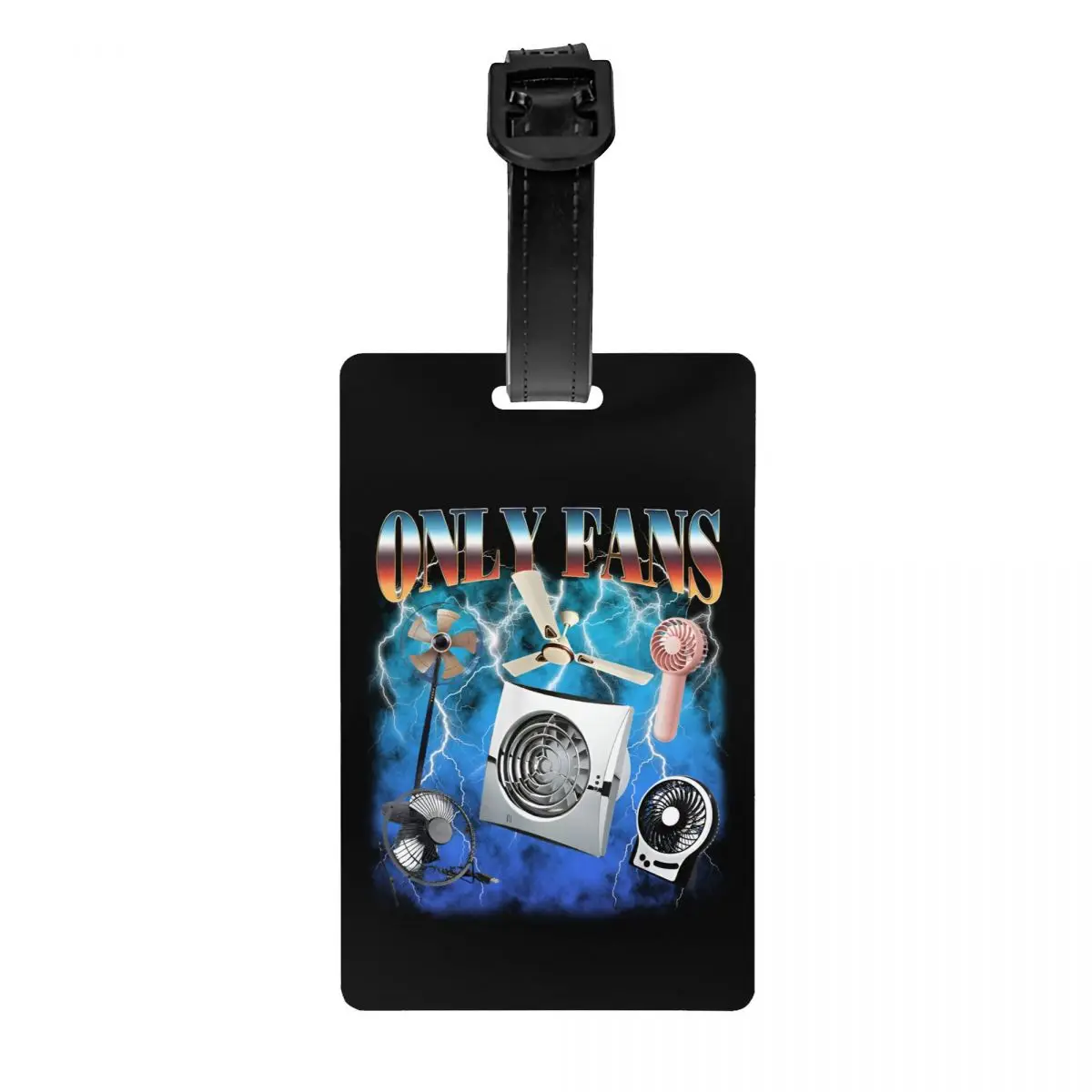 

Только вентиляторы на заказ, забавная багажная бирка-мем с именной карточкой, юмором, саркастическая конфиденциальная обложка, идентификационная этикетка для дорожной сумки, чемодана