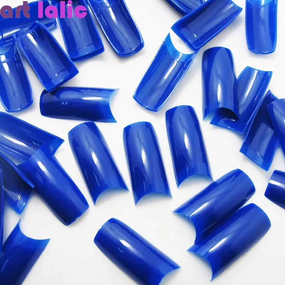 Colorful French Nail Art Practice Kit 500 Pieces Half Artificial Acrylic UV Gel Tips New Arrival for Nail Beauty