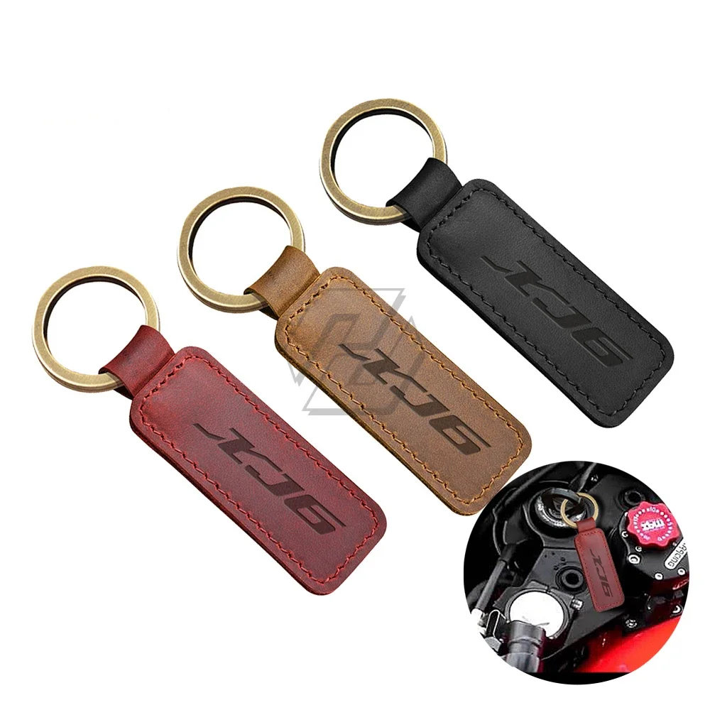 

Motorcycle Cowhide Keychain Key Ring Case for XJ6 XJ6-N