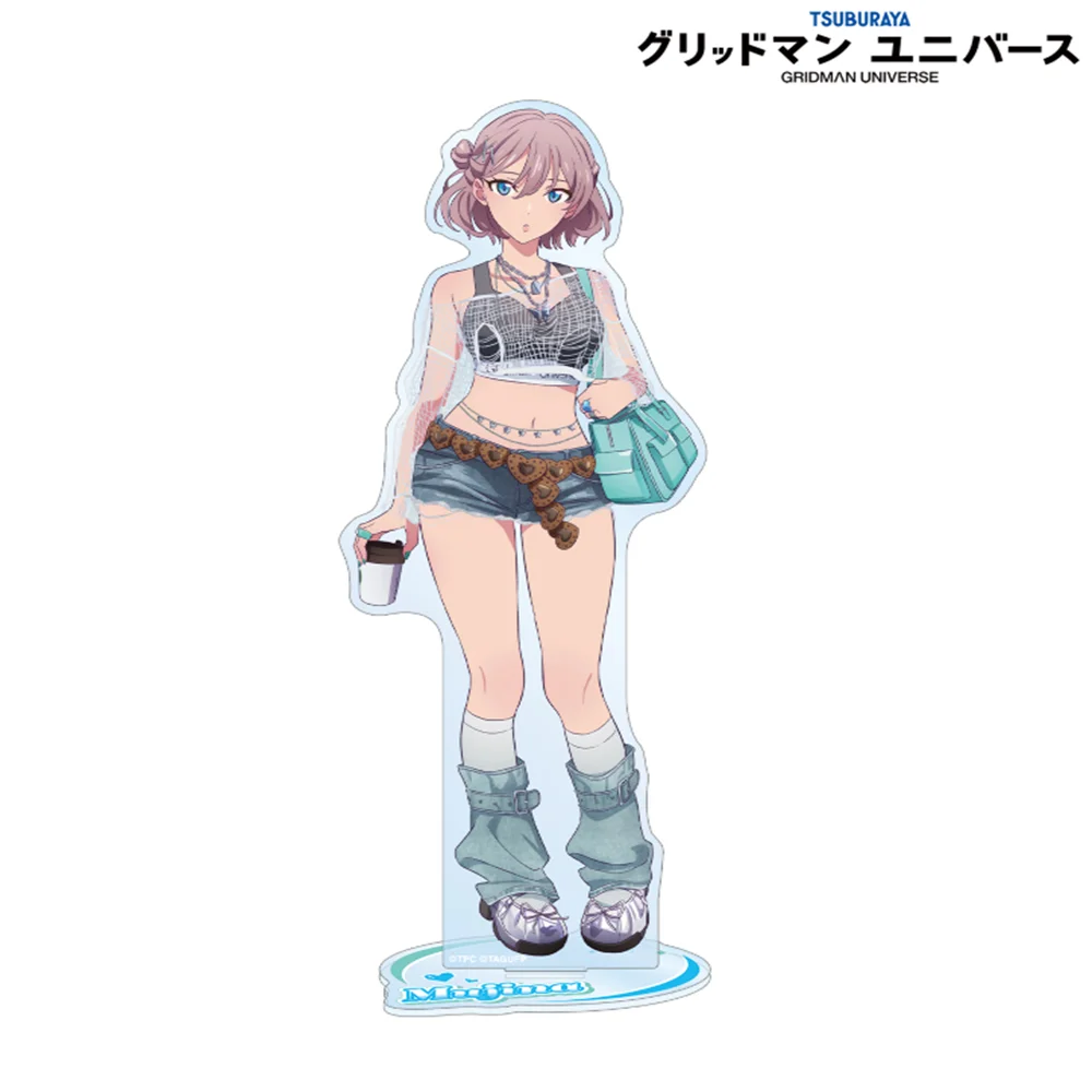 Charm Anime GRIDMAN UNIVERSE Ayanami 15CM Keychain Rei Acrylic  Cosplay Characters Ornament Accessories Goods Collection Gifts