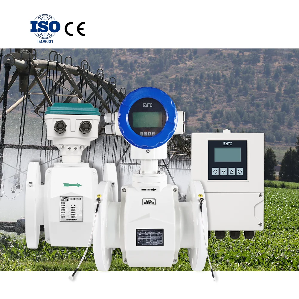 Electromagnetic Flow Meter for Irrigation | DN25-DN300 Agricultural Water Flow Measurement | Battery Powered 4-20mA OEM