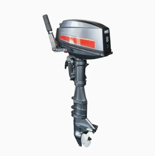 Boat Engine Japan Yamarine 2 Stroke 8HP E8dmh 2 Stroke Manual or Electric Starter Outboard Motor