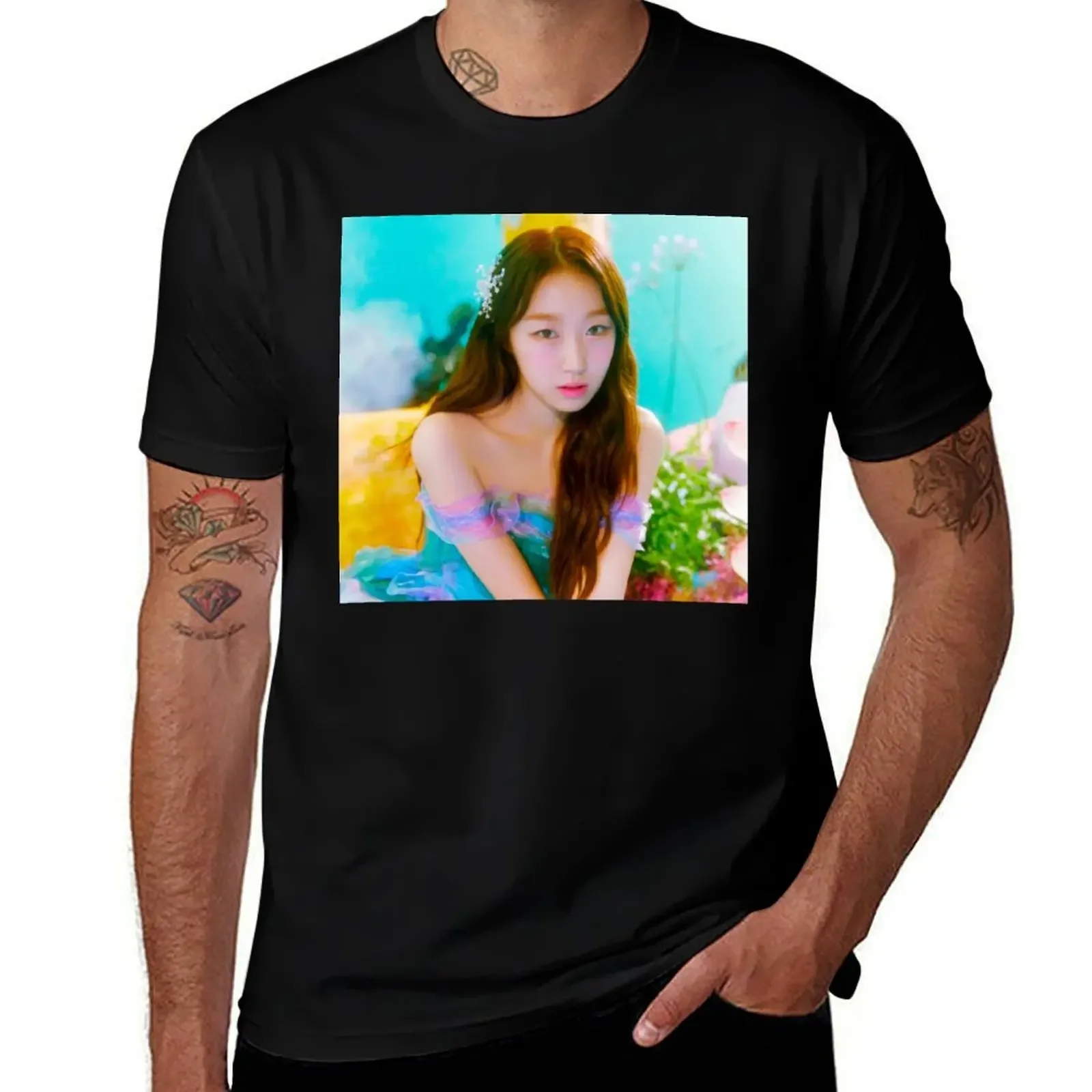 

WJSN Cosmic Girls Soobin Last Sequence T-Shirt football t shirt anime figures new gifts and t-shirts Men's cotton t-shirt