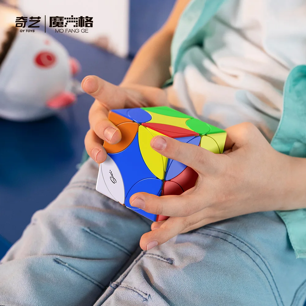 QiYi Oude Muntkubus Professionele Speed Cube Puzzel Speelgoed Kinderen Cadeau