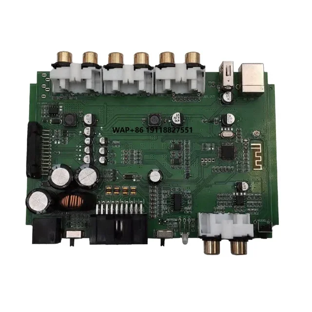 2025 New 31 Band EQ 20Hz-20KHz with Controller Build in BT5.0 4CH Amplifier DSP Car Audio Processor with Amplifier
