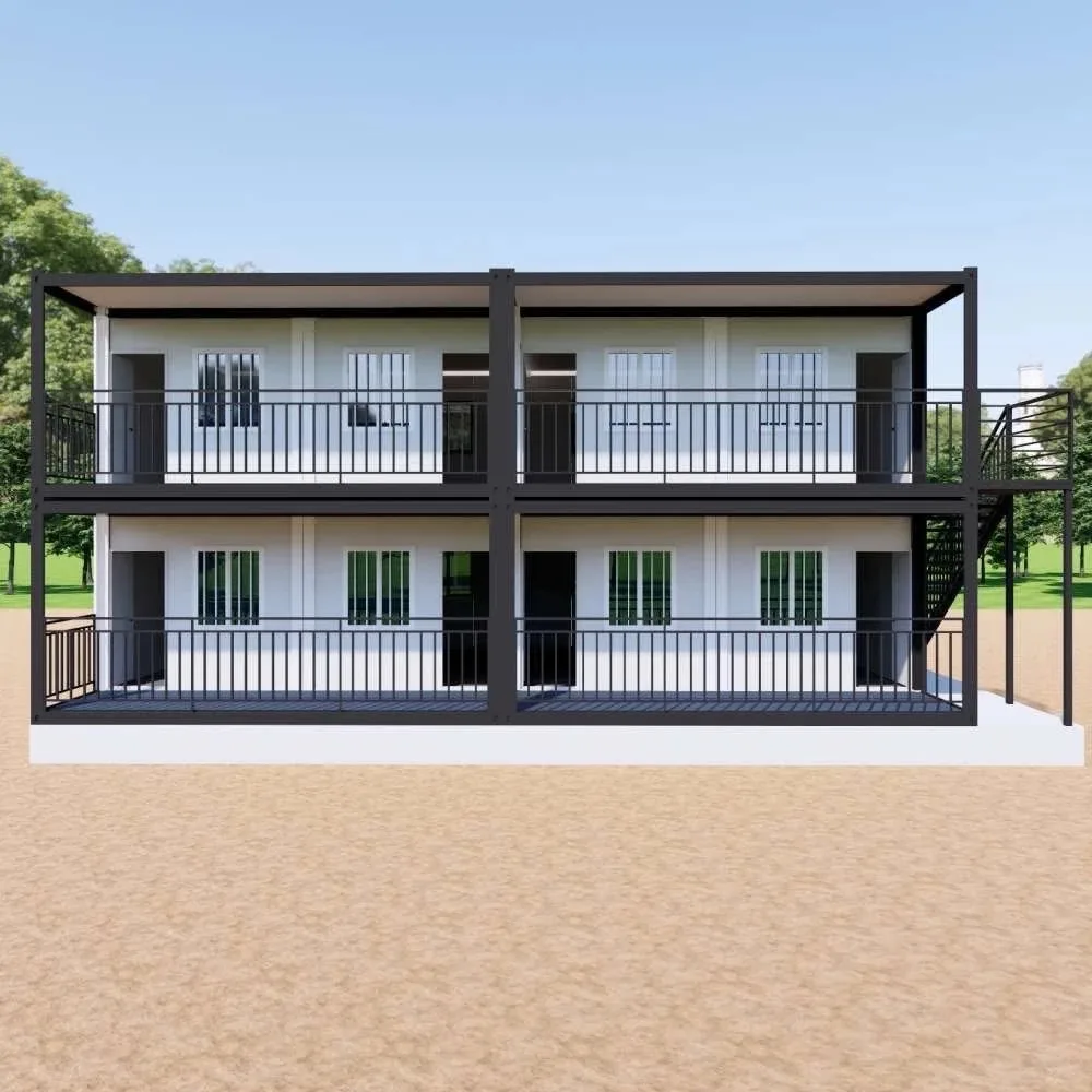 

Двухэтажное многоквартирное жилье для строительных площадок: индивидуальное строительство, жилье для рабочих на заказ