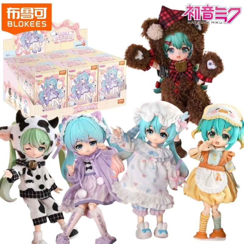 blokees-初音ミク-ブロックフィギュア-ぬいぐるみ-スウィートドリームパーティー-モデルオーナメント-モバイルパズル-おもちゃ-コレクション-ギフト