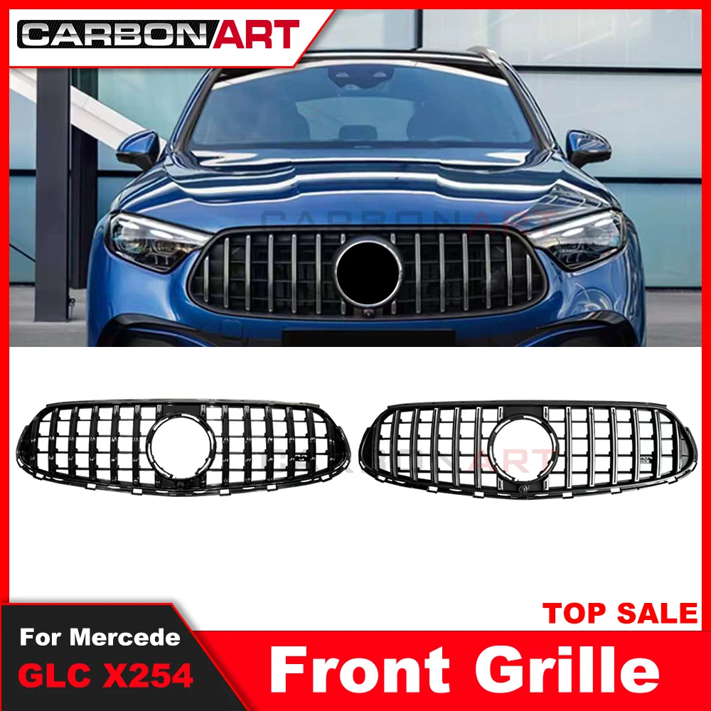 2023Y+ New GLC class X254 GT Grille For Merced GLC Class Sport Model X254 GLC300 GLC260 GLC Grille X254 Panamerica Grid 2023+