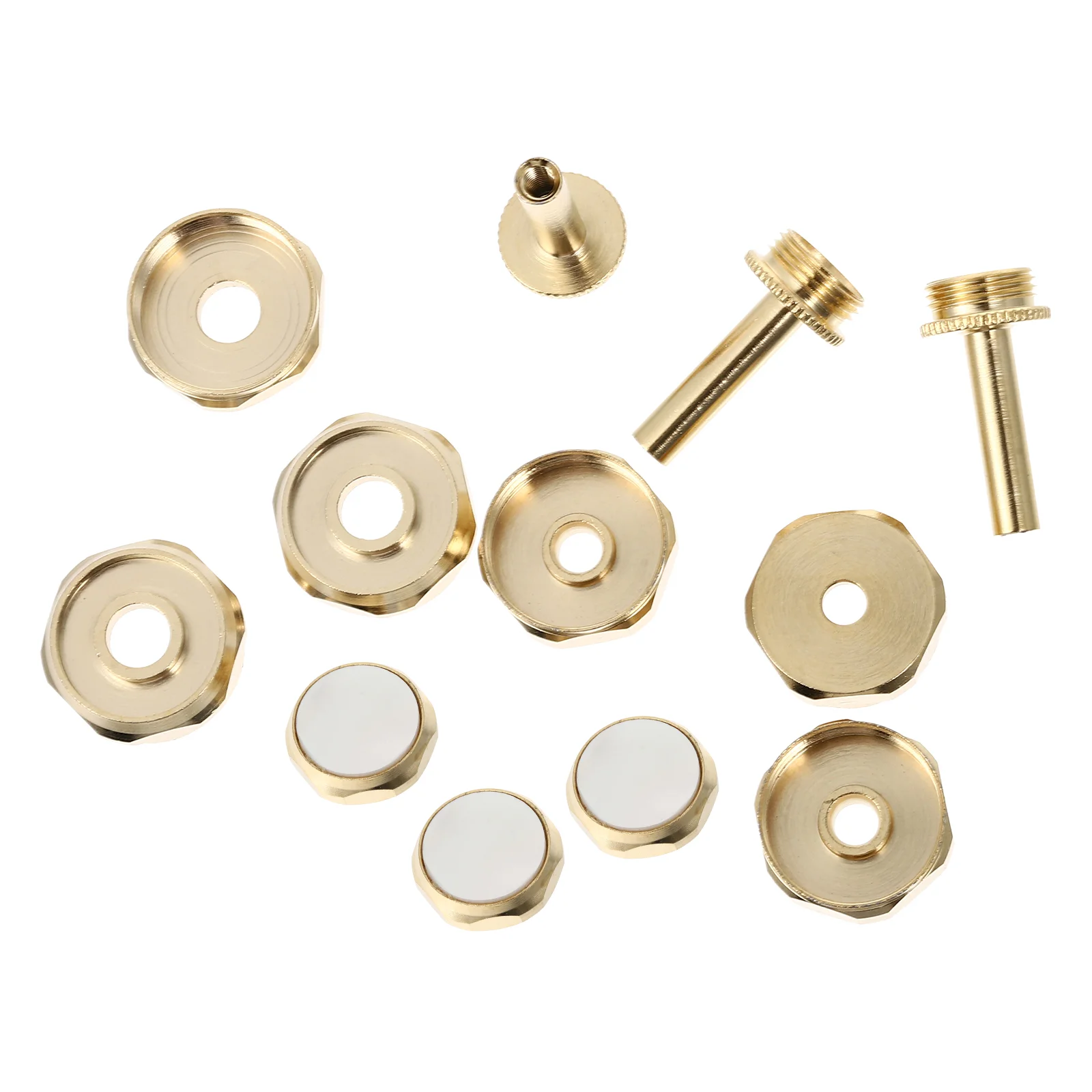 

Trumpet Valve Caps Small Button Buckle Component Musical Instrument Accessories White Buttons