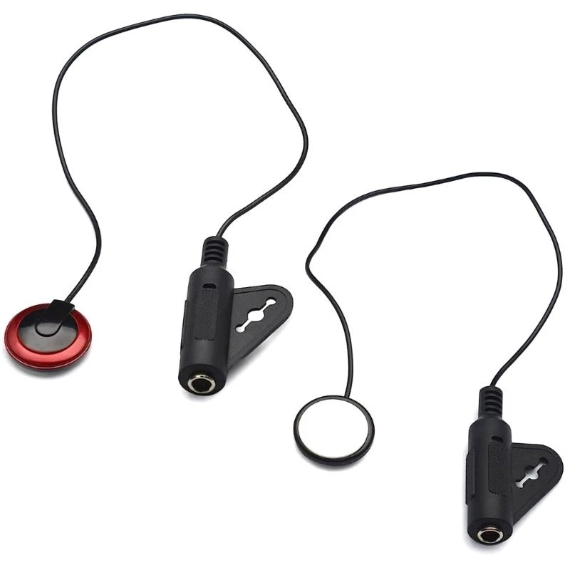 2Pcs Instrument Universal Guitar Pickup Plastic With Electronic Components For Guitar/Ukulele Instrument Parts & Accessories