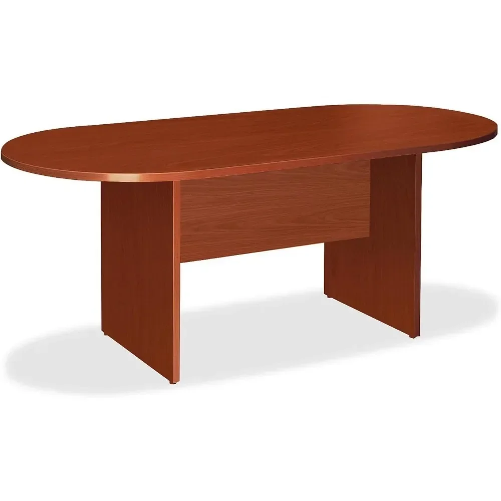 

Овальный конференц-стол Lorell 72-дюймовый, верхняя часть и основание, вишня