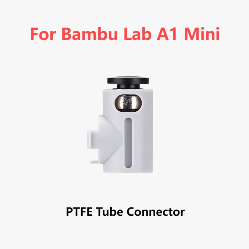 For Bambu Lab A1 Mini PTFE Tube Connector Exclusive Pneumatic 3D Printers Accessories Material Feed Pipe Joint Printing Parts