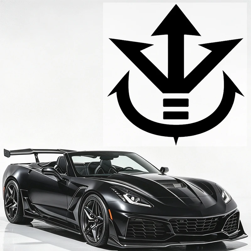 Car Stickers Anime Character Vinyl Decal Waterproof Die Cut UV Resistant Scratch Resistant for Fuel Tank Gas Cap Auto Decor