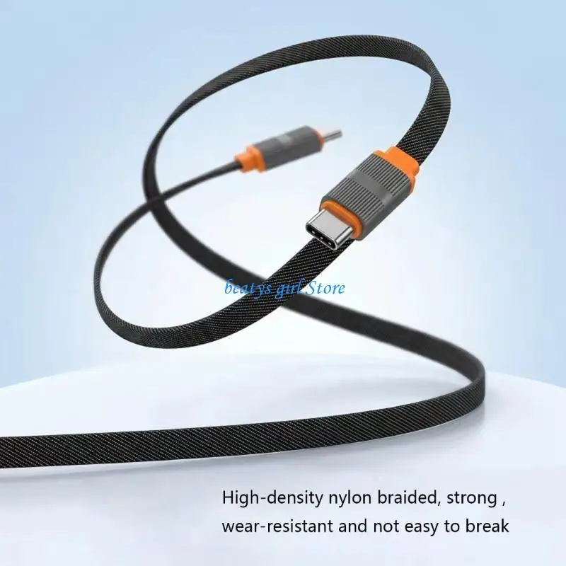 C7AB Braided USB C Data Cable for Travel Carry and Daily Device Charging