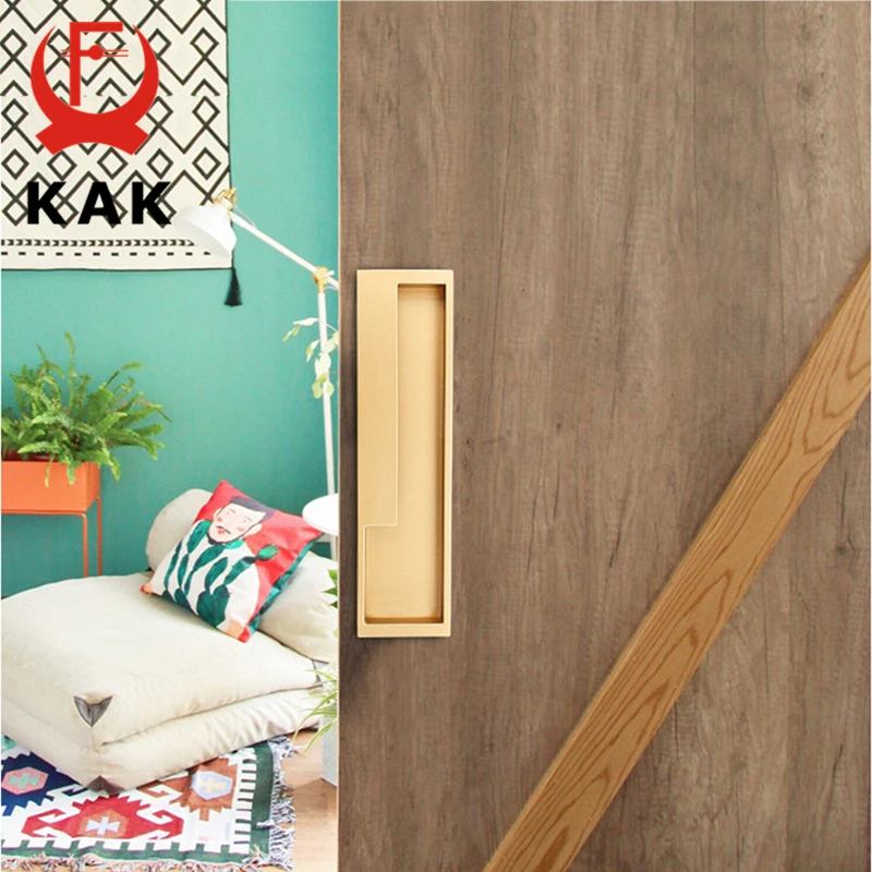KAK Black Gold Sliding Door Ha - Drawer Pull Gold recension och pris