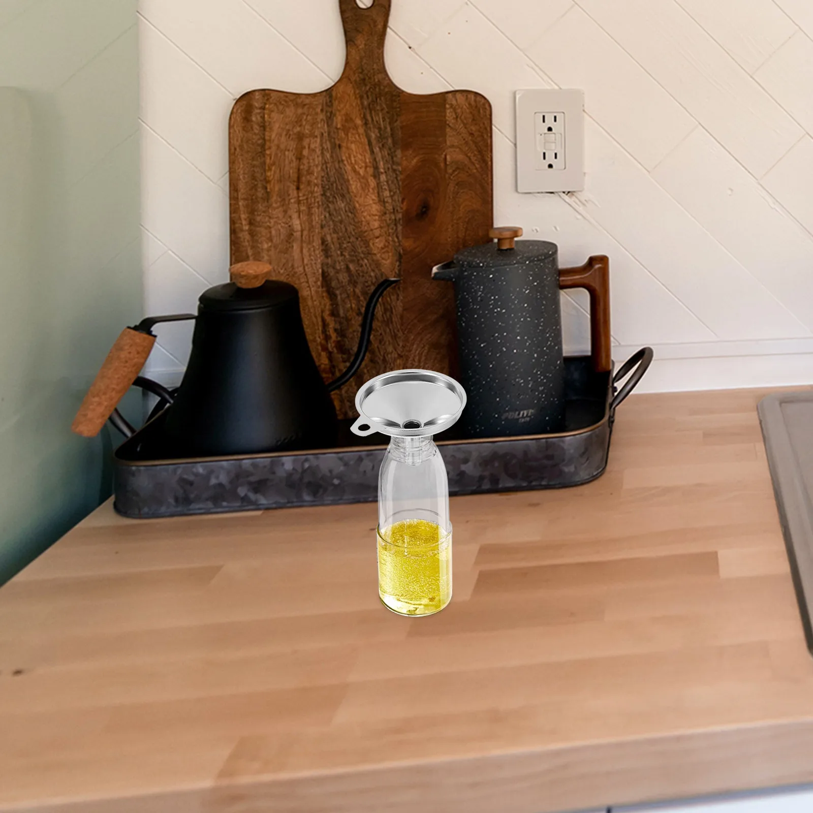 

Stainless Steel Mini For Essential Oils Diy Cooking Liquids Makeup Filling Portable Kitchen Tool Spice Kitchen