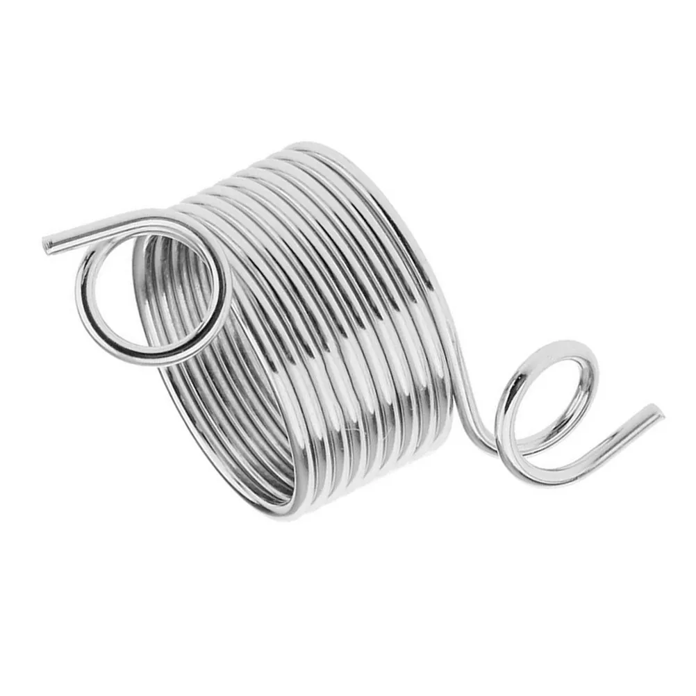 Metal Yarn Guide Knitting Thimble Stainless Steel Small Smooth Outer Surface Norweigian Knitting Thimble Wool Weaving Tool