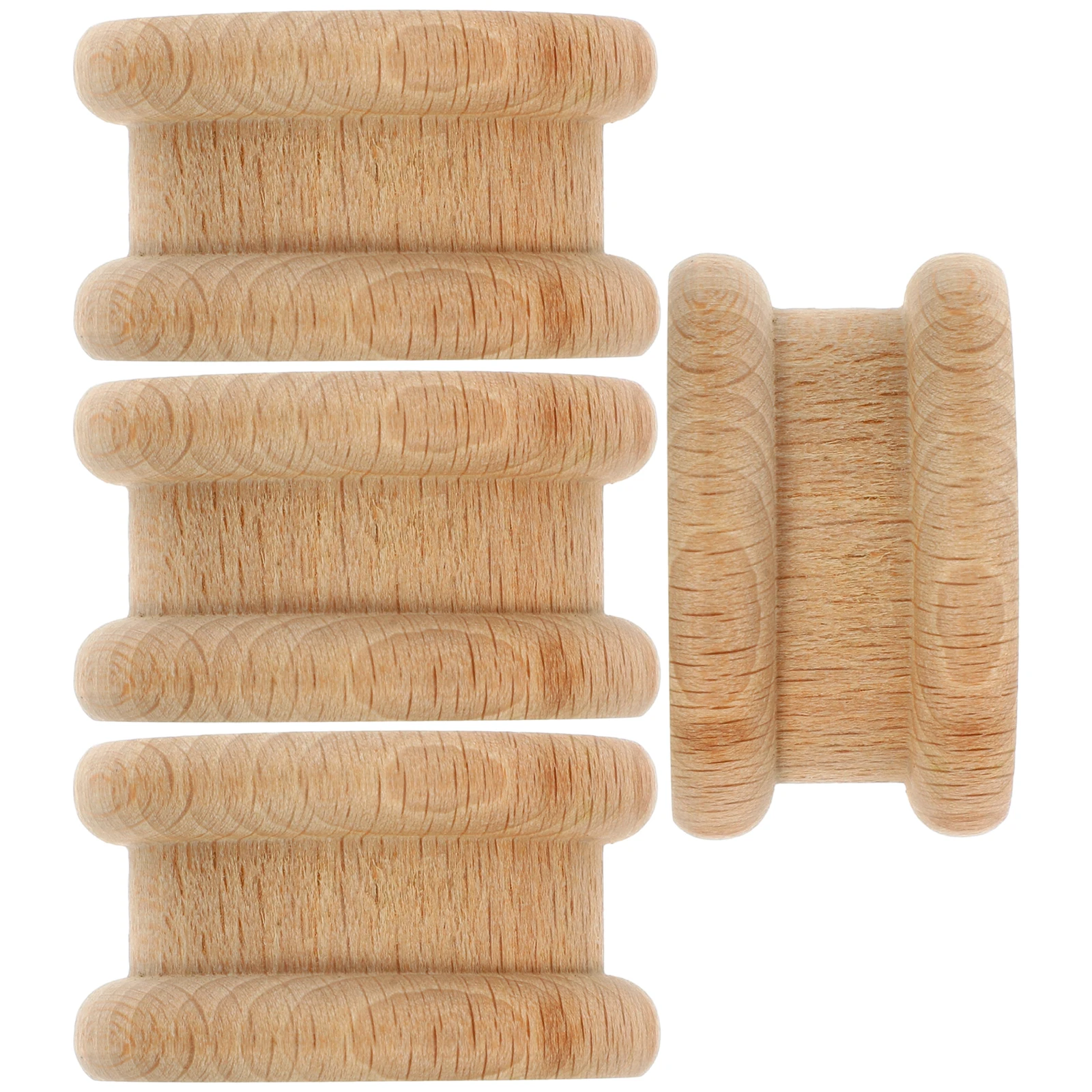 

4pcs Roman Column Carving Wood Furniture Applique Cabinet Door Wood Craft Carved Onlay Applique For Wall Door Home Decorative