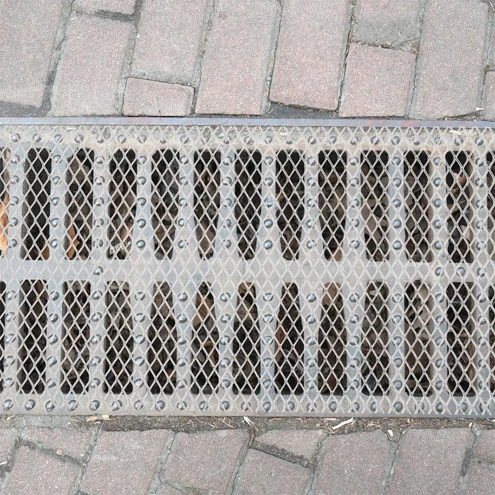 1 Roll Aluminum Alloy Roof Gutter Filter Mesh Multi Purpose Gutter Guard Prevents Leaves Debris Drain Blockages Home Supply