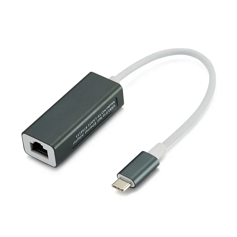 Адаптер Ethernet с USB C на RJ45, сетевой адаптер USB 3,1 типа C 1000 Мбит/с для MacBook Pro Samsung Galaxy S9/S8/Note 9 FW3