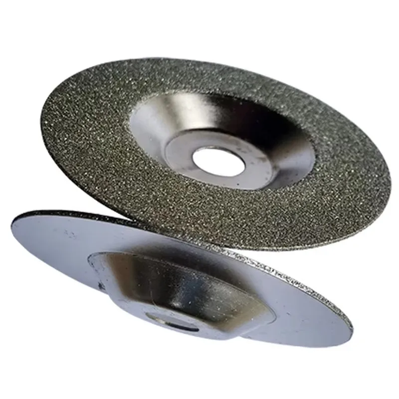 Bowl-Shaped Diamond Grinding Disc for Angle Grinder 100mm Diameter 16mm Hole Alloy Polishing Wheel for Surface Finishing