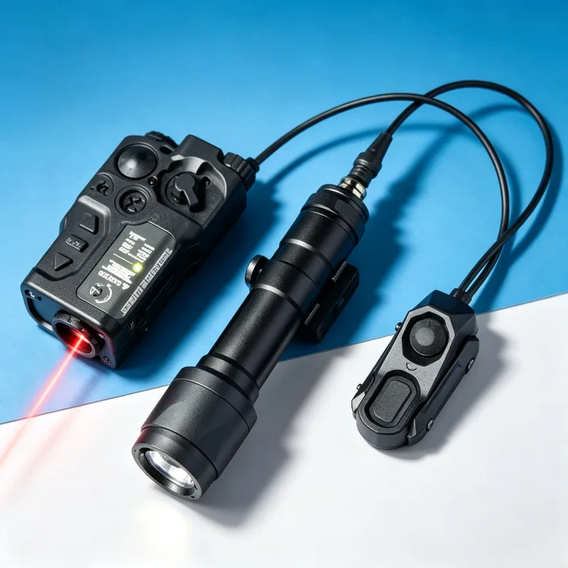 Stable Emission RAID‑X Green Infrared Laser Tail Control Light Shift Durable Hobby Parts with Adjustable Bright Setting