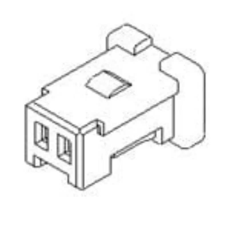 (50/100pcs) 5013300500 1.00mm Pitch Pico-Clasp Low-Halogen Receptacle Crimp Housing Single Row Friction Lock 5 Circuits White