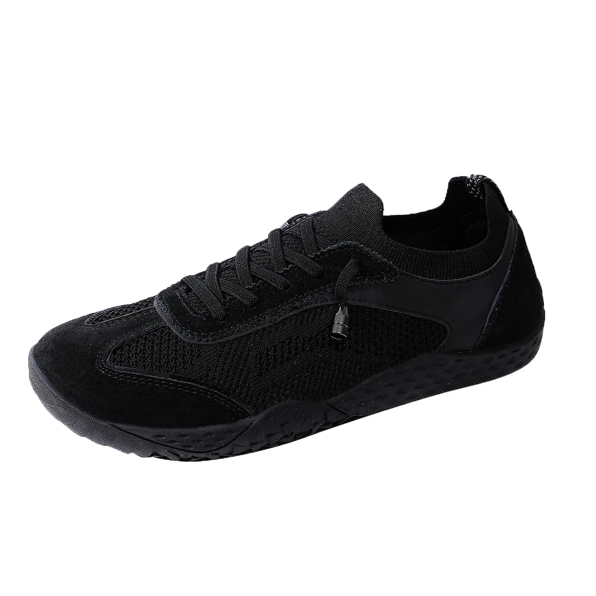 FANCYLEE Barefoot Shoes Damen Barfußschuhe Zero Drop Fitness Sneaker Breit Zehenbox Atmungsaktiv Flexibel Kraftsport Squat Fitnessstudio Training Gym Cross-Trainer Wandern Bequem Leicht Sport Schuhe EU 37-42 – Detail 4
