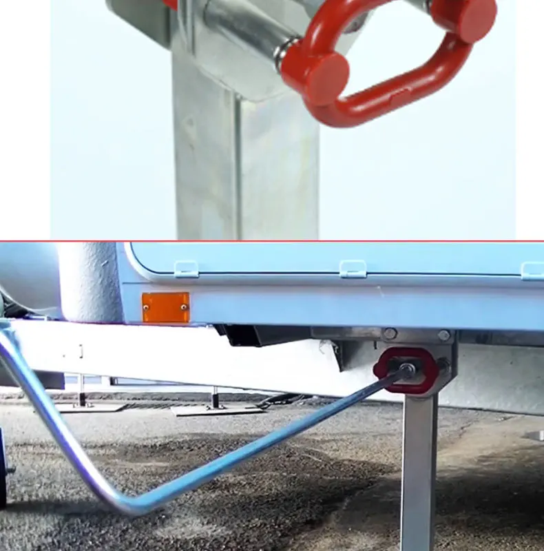 

Оцинкованная красная ручка, многоугольная регулировка, стабилизатор ремня, стабилизатор, ножной прицеп, аутригеры для автофургонов