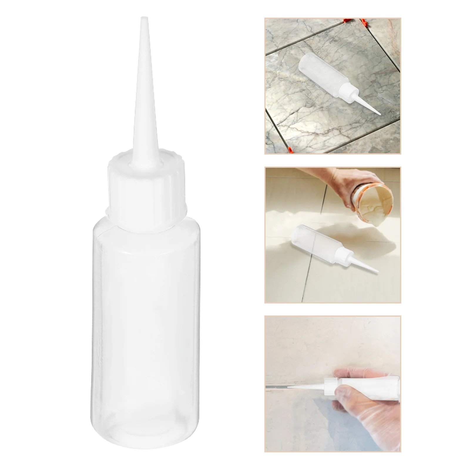 4 PCS Dispensing Bottle Squeeze Bottles Liquid Dispense Leak Proof Water Glue Mini Foam Pump Dispenser Storage