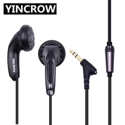 Nuovo originale YINCROW X6 In Ear Auricolare Auricolare Spina a testa piatta Tappi per le orecchie PK PK1 MX985 Earbud Kill Monk Earbud Spedizione gratuita
