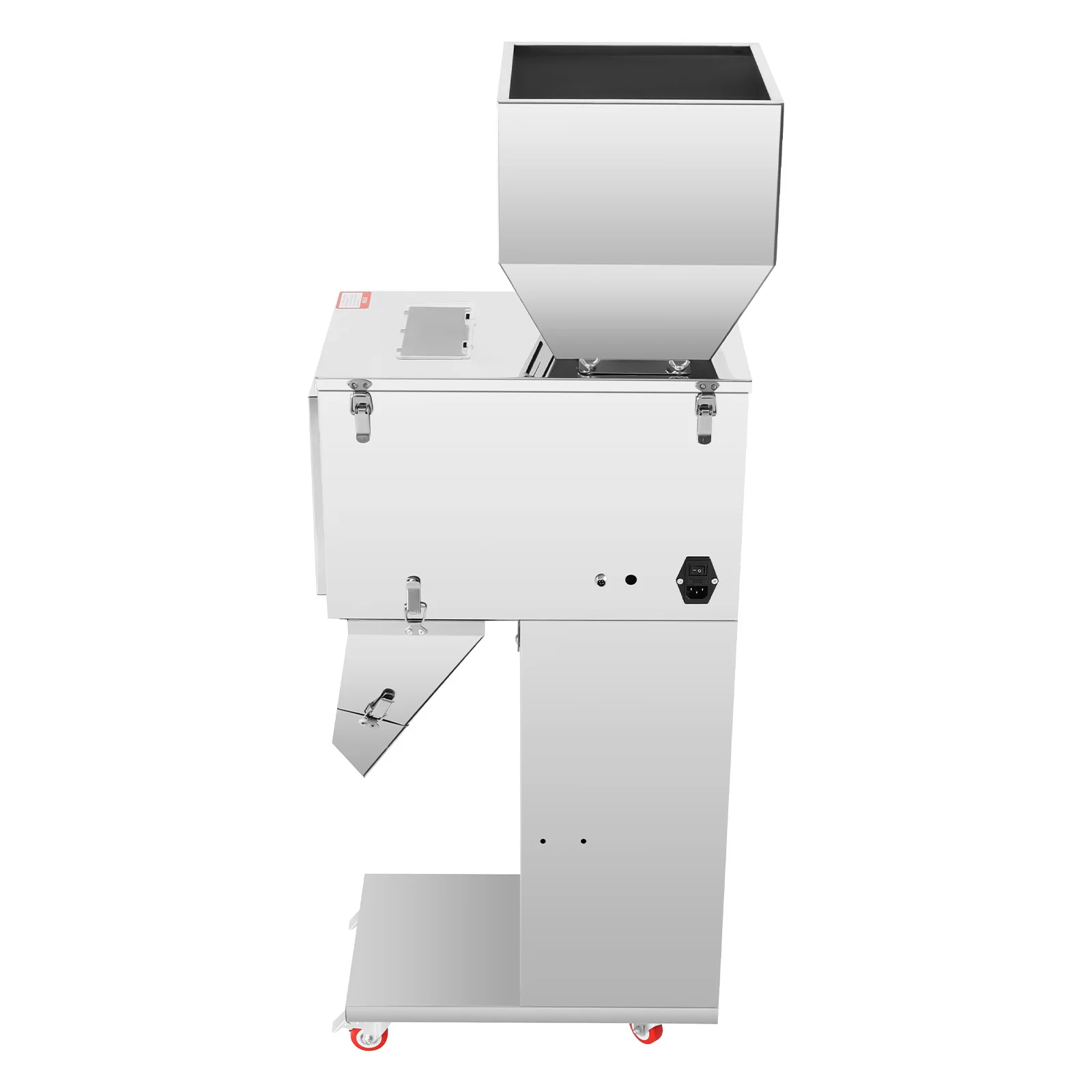 110V Automatic Weighing Filling Machine Particle Dispenser with Foot Pedal & Display, Weigh Filler Adjustable Filling Range