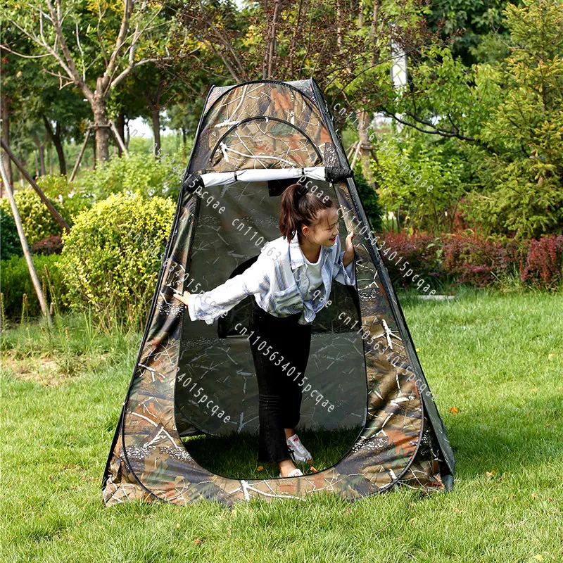 Bird Watching Tent Bionic Camouflage Quick Open Fishing Tent Bird Watching Portable Free Building